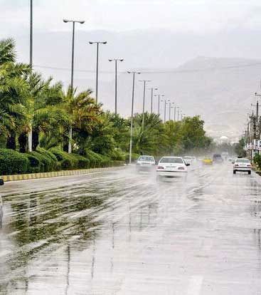 تشدید بارش باران در ۵ استان