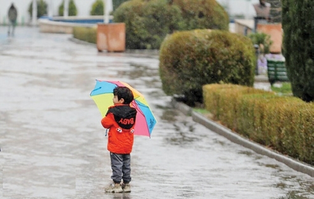 هشدار هواشناسي نسبت به رگبار باران و تگرگ در چهار استان